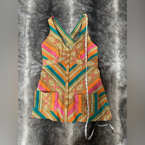 SOLD - 👗Nanette Lepore Pashima Patterned Mini Dress👗 - Picture 6 of 9